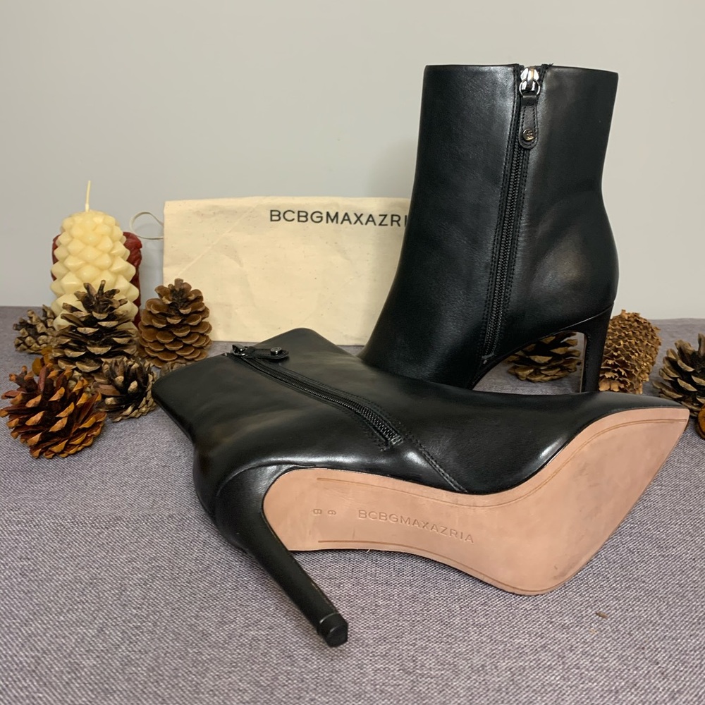 Black Heeled Booties